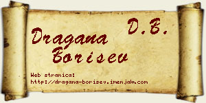 Dragana Borišev vizit kartica